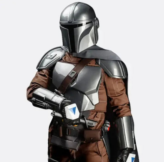 Star Wars Mandalorian Cosplay Full Armor with Jetpack and Helmet