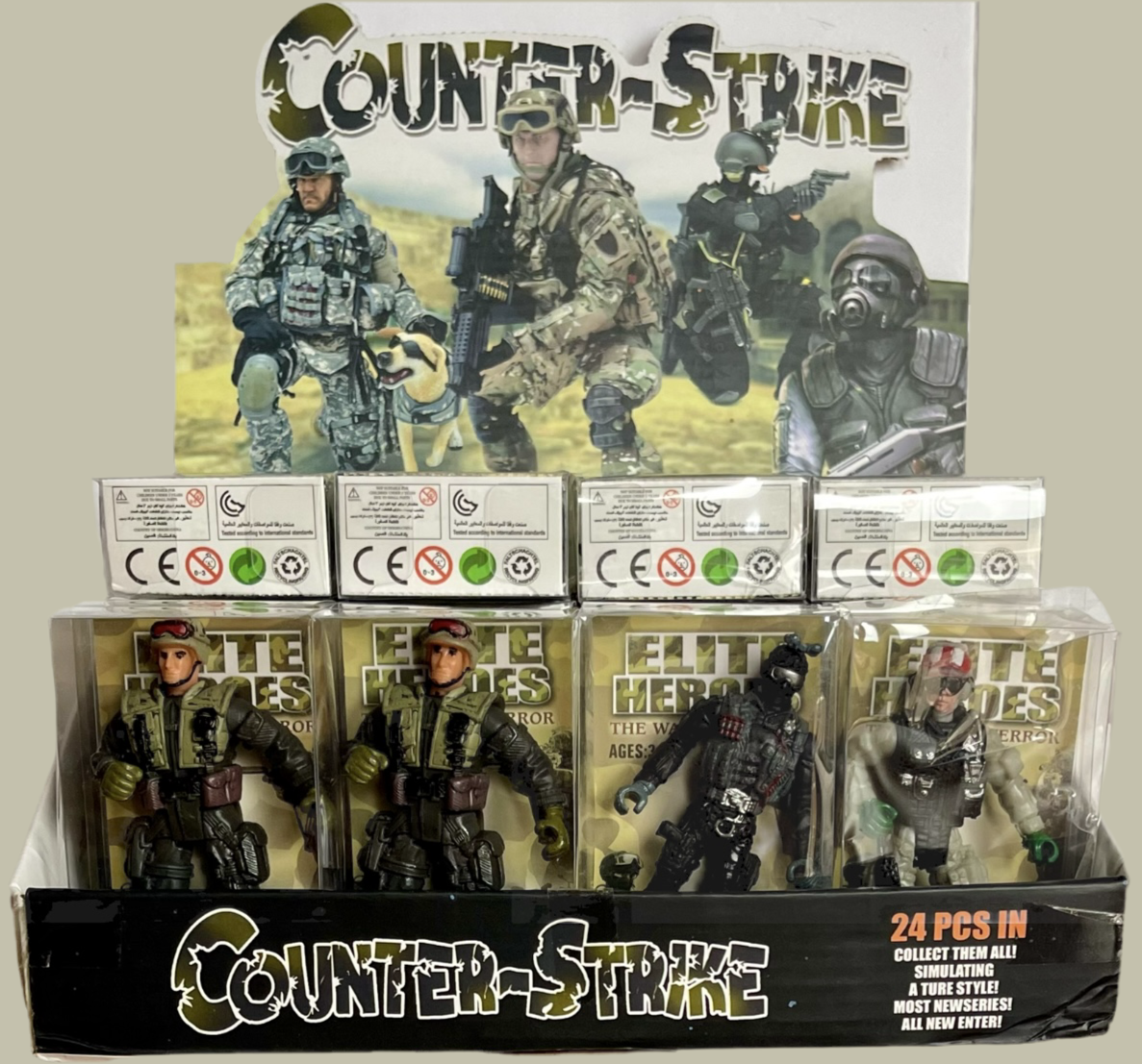 Counter- Strike Elite Hero’s Action Figure