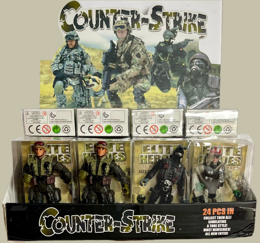 Counter- Strike Elite Hero’s Action Figure