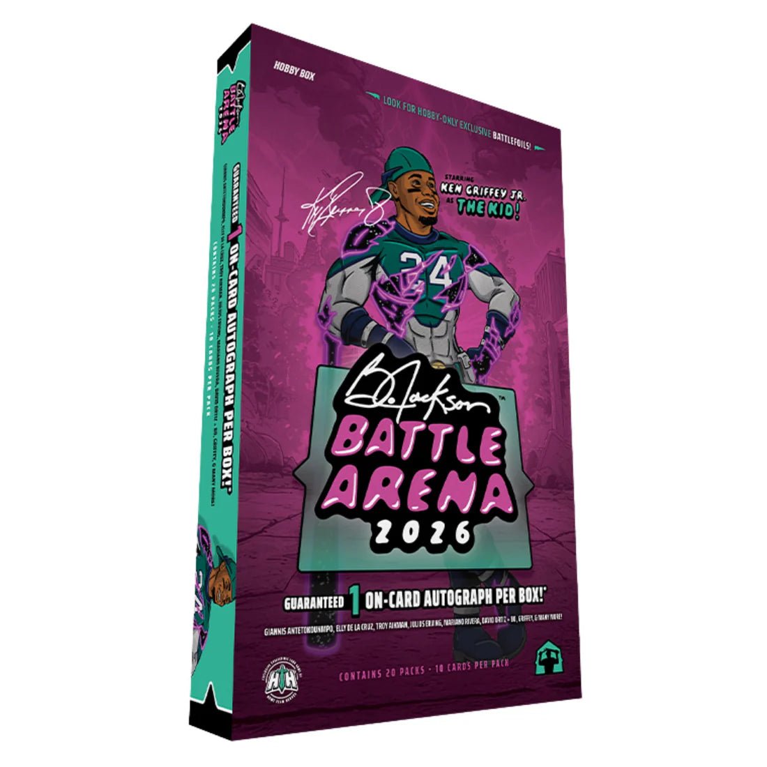 2026 Bo Jackson Battle Arena Griffey Jr Ed - Hobby Box - Jnstoys