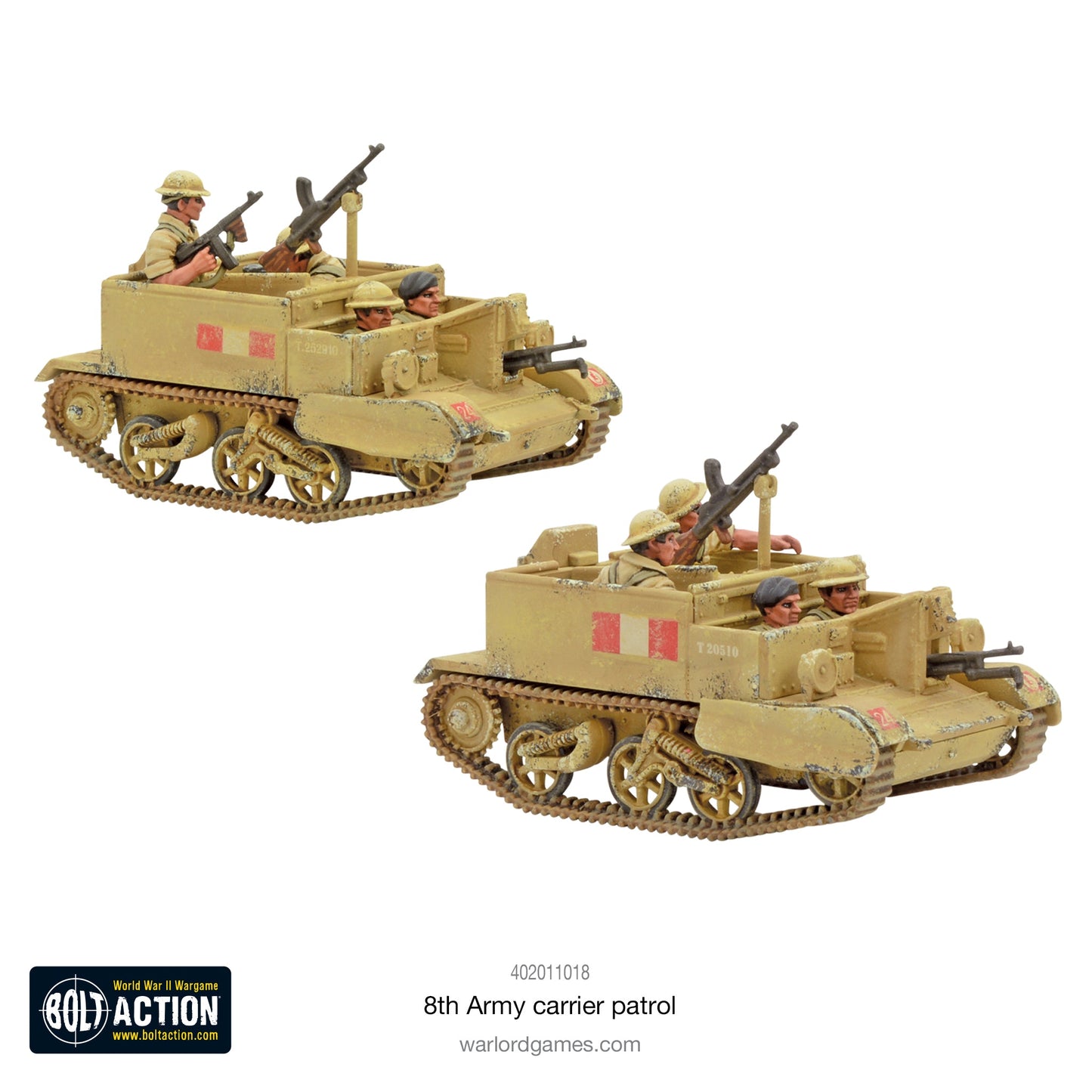 Bolt Action: British 8th Army Carrier Patrol