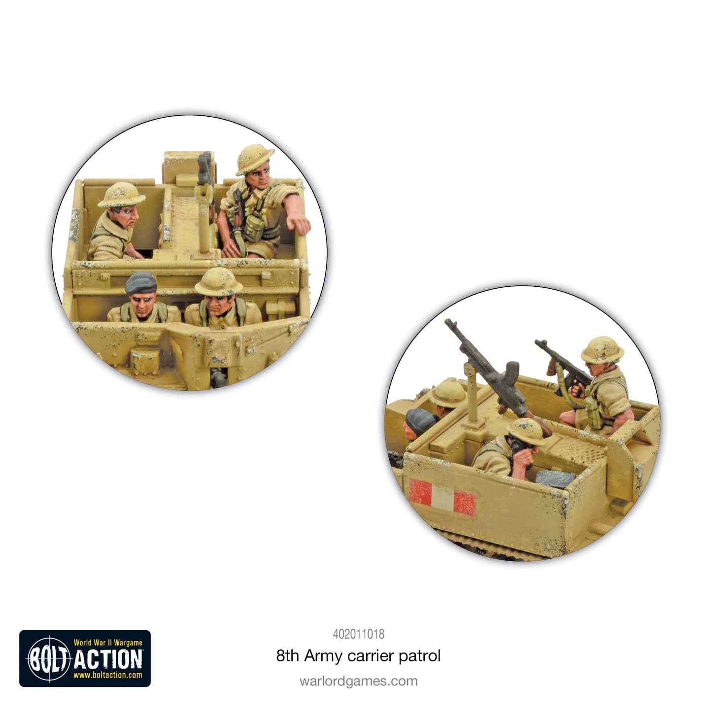 Bolt Action: British 8th Army Carrier Patrol