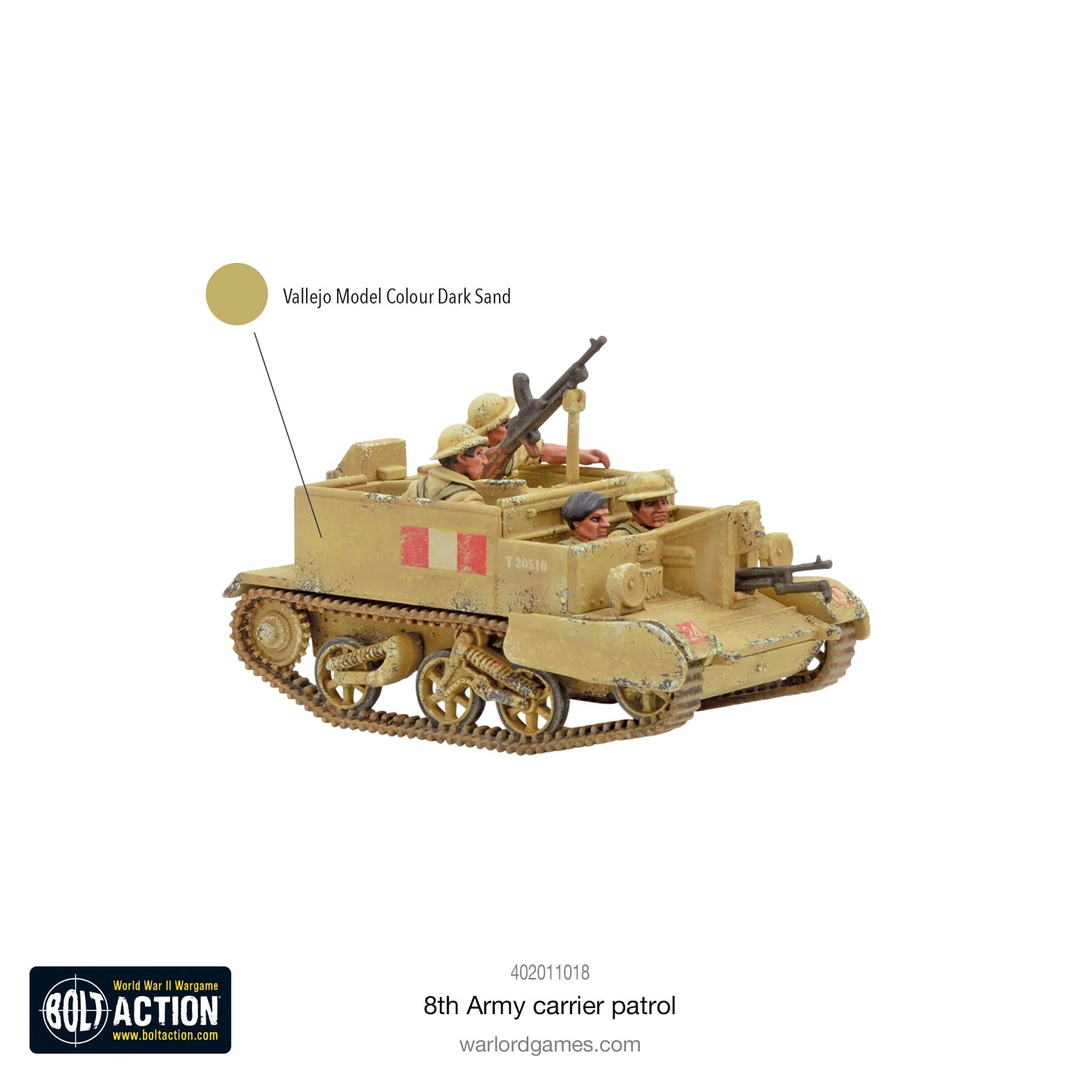 Bolt Action: British 8th Army Carrier Patrol