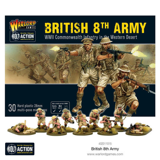 Bolt Action: British 8th Army Infantry