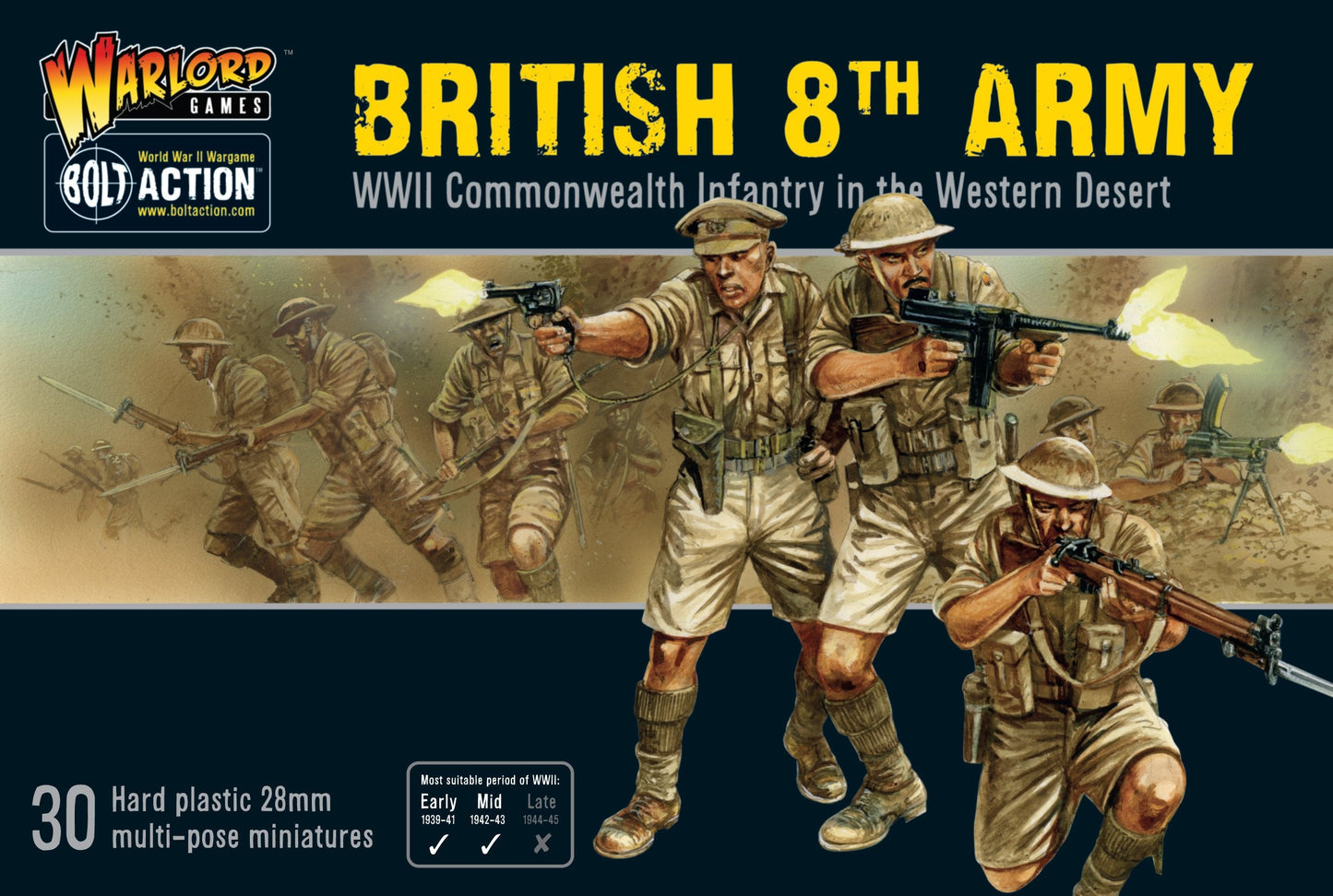 Bolt Action: British 8th Army Infantry