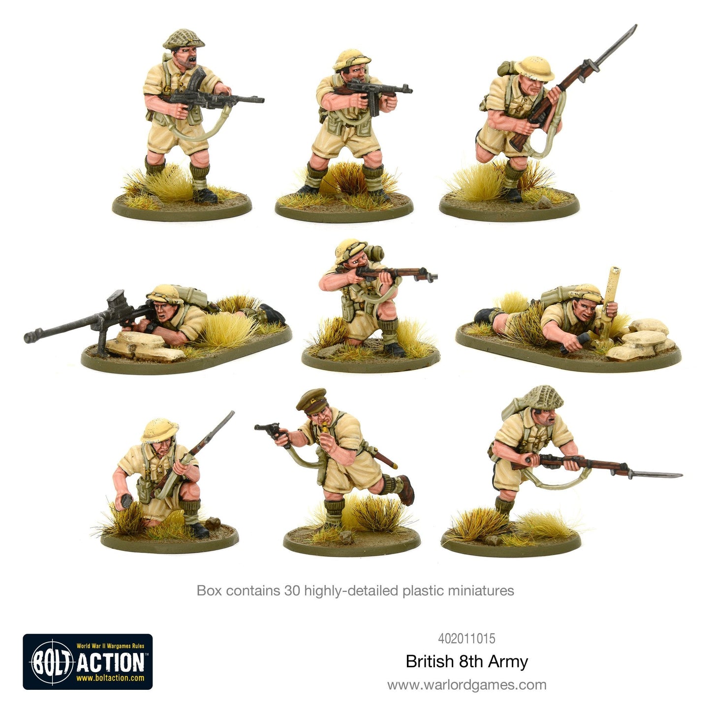 Bolt Action: British 8th Army Infantry