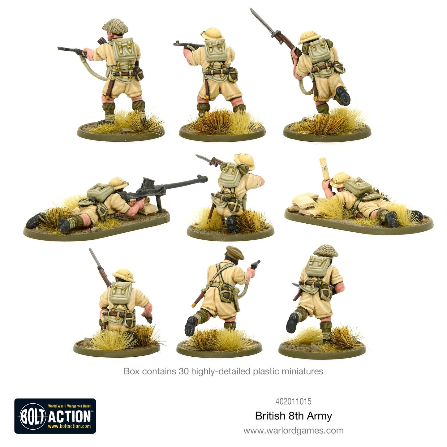 Bolt Action: British 8th Army Infantry