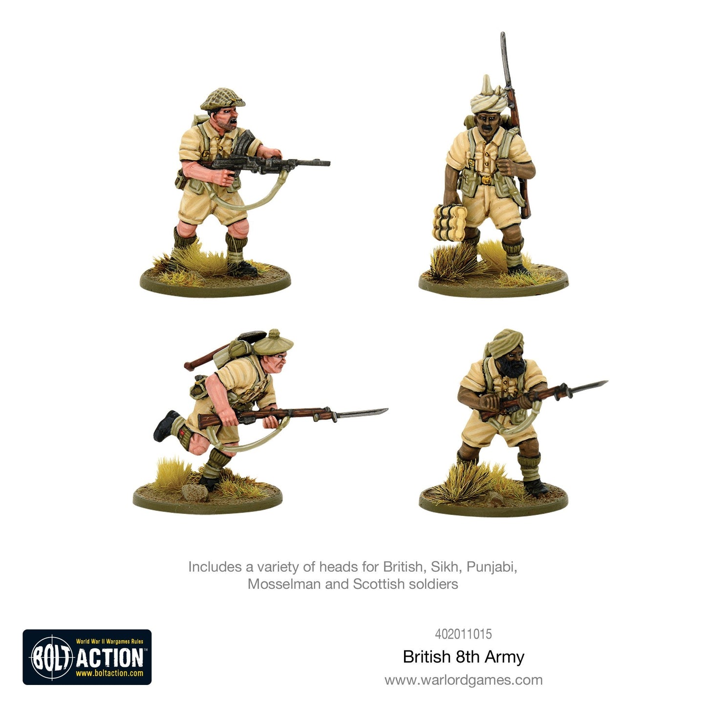 Bolt Action: British 8th Army Infantry