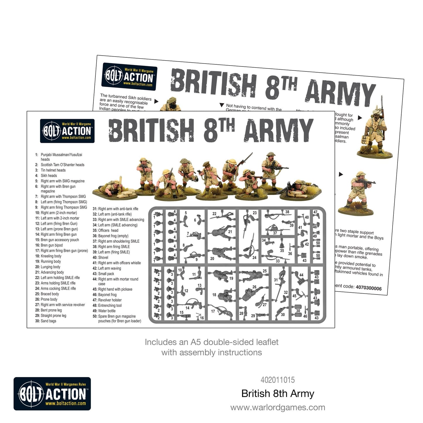 Bolt Action: British 8th Army Infantry