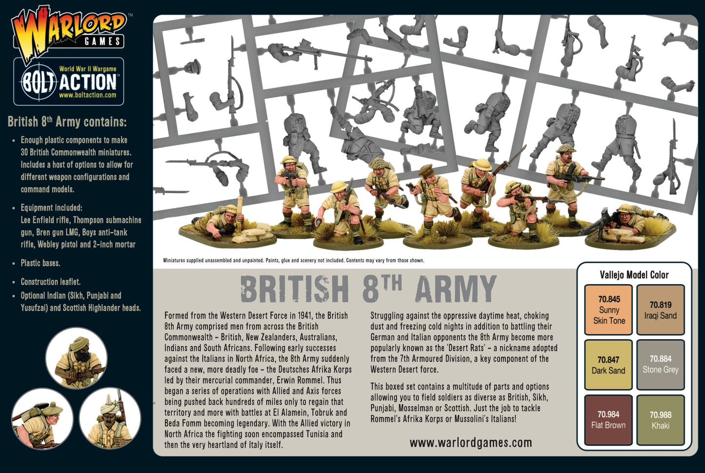 Bolt Action: British 8th Army Infantry