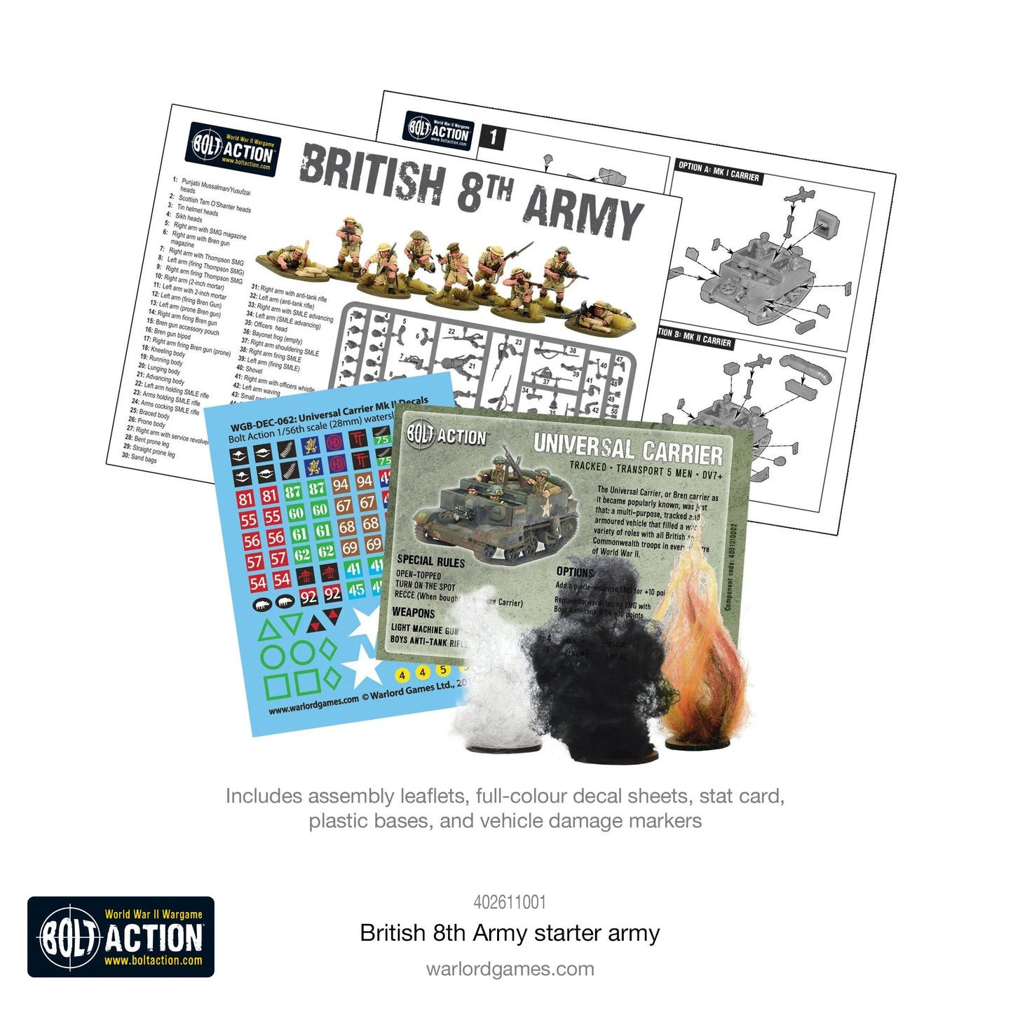 Bolt Action: British 8th Army Starter Set