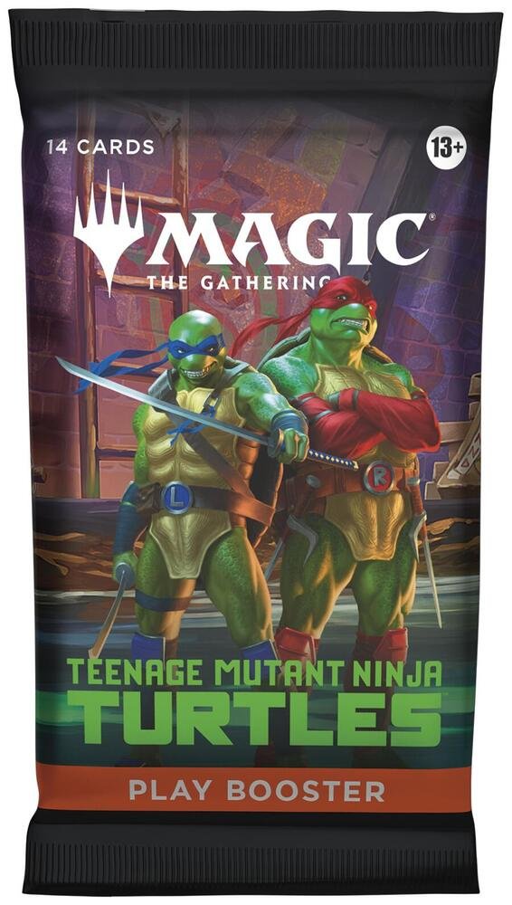 Magic: The Gathering Teenage Mutant Ninja Turtles Play Booster Pack - Jnstoys