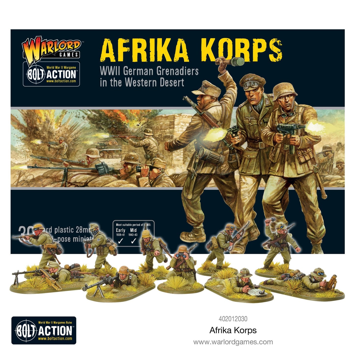Bolt Action: Deutsches Afrika Korp Infantry