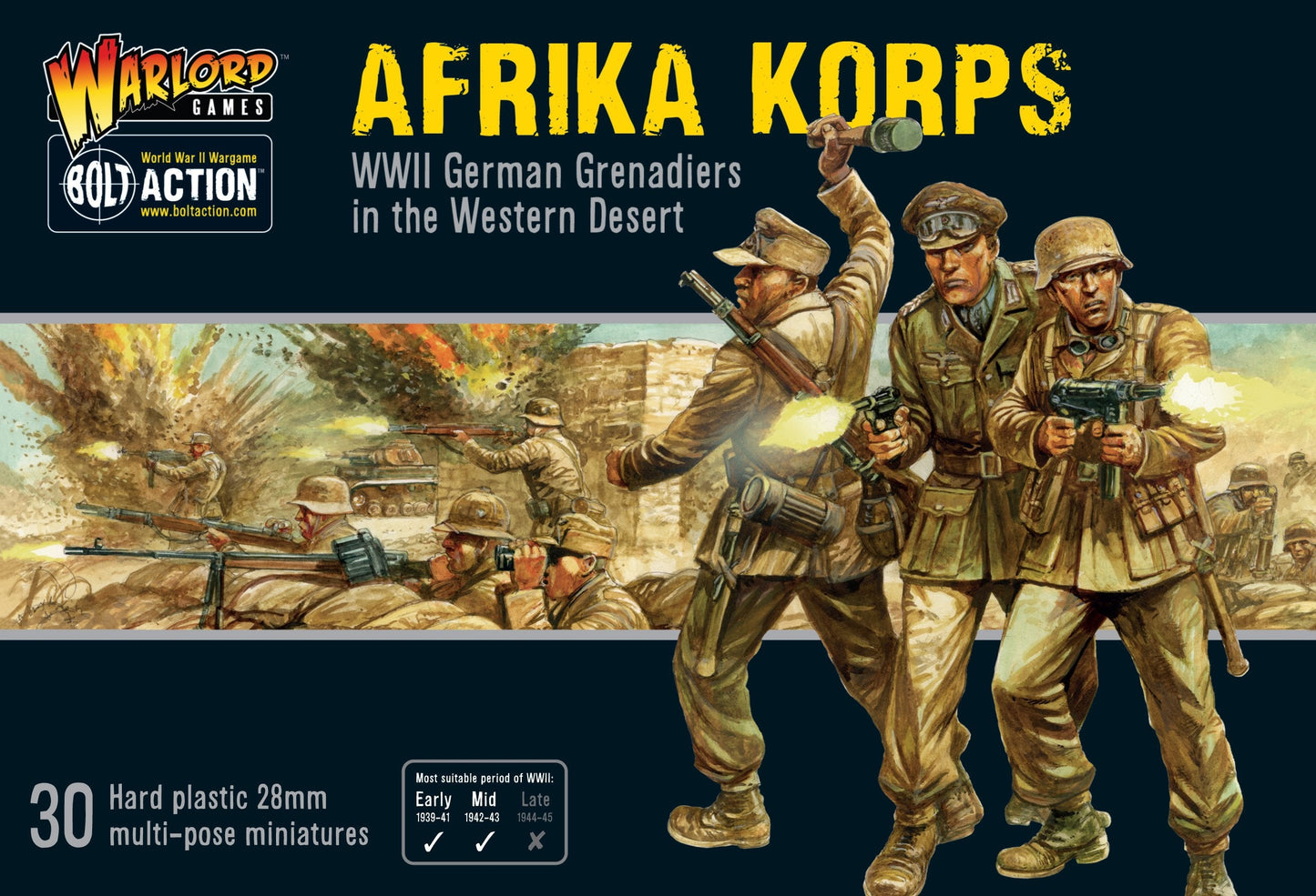 Bolt Action: Deutsches Afrika Korp Infantry