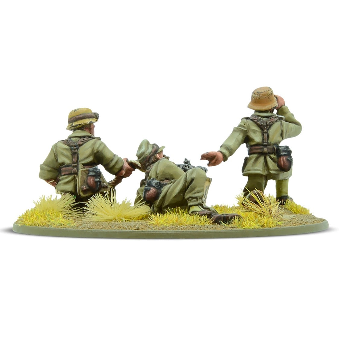 Bolt Action: Afrika Korps Support Group (HQ, Mortar & MMG)