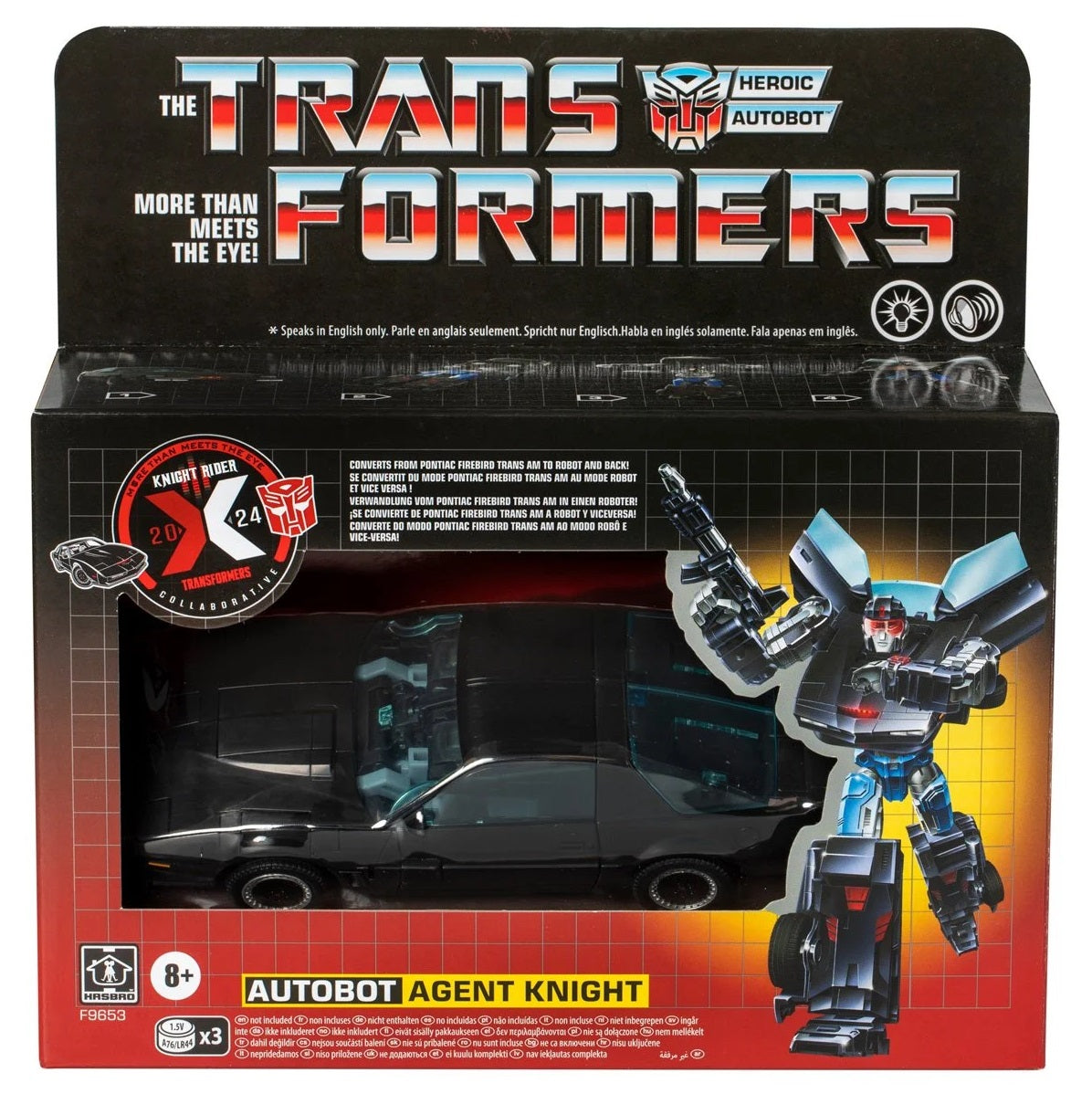 Transformers Autobot Knight Rider - Agent Knight