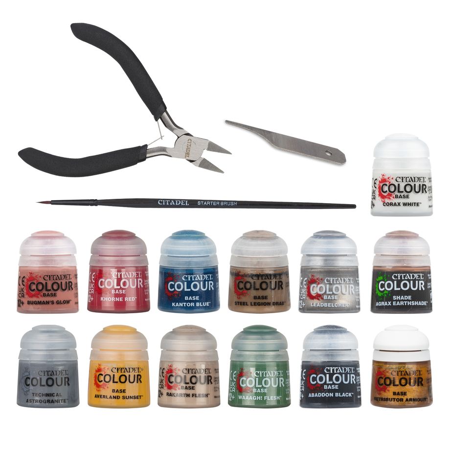 Warhammer: Age of Sigmar Paints and Tools Set - Jnstoys