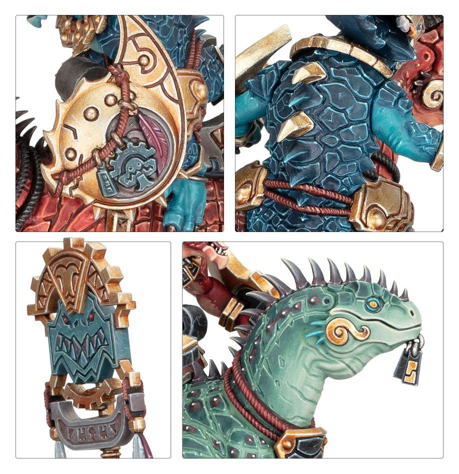 Warhammer: Age of Sigmar - Seraphon: Aggradon Lancers