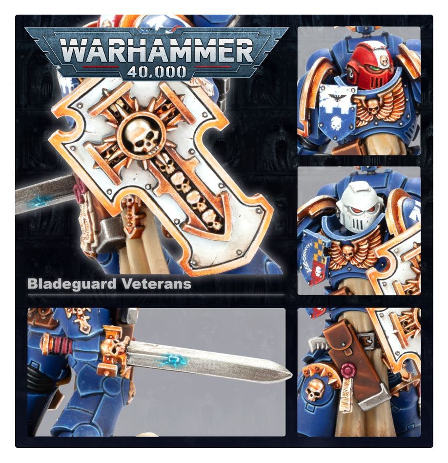 Warhammer: 40K - Space Marines: Bladeguard Veterans