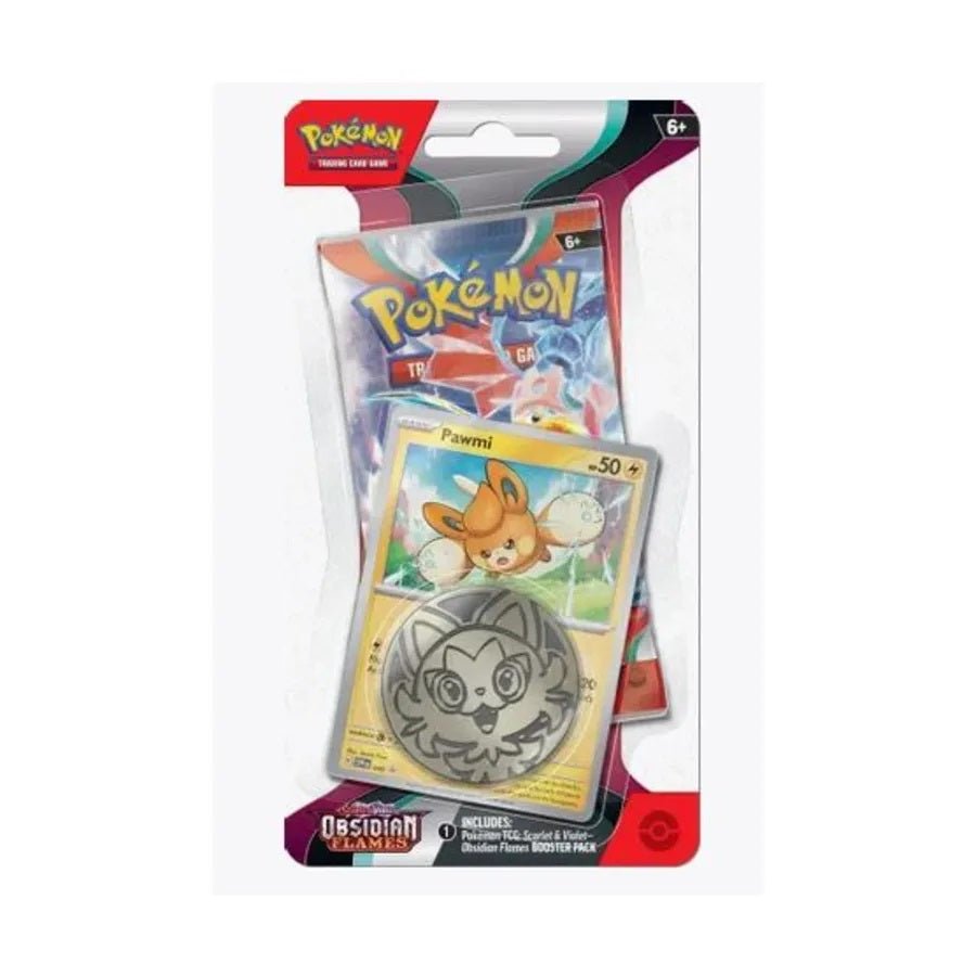 Pokémon: Scarlet and Violet Obsidian Flames Checklane Blister - Jnstoys