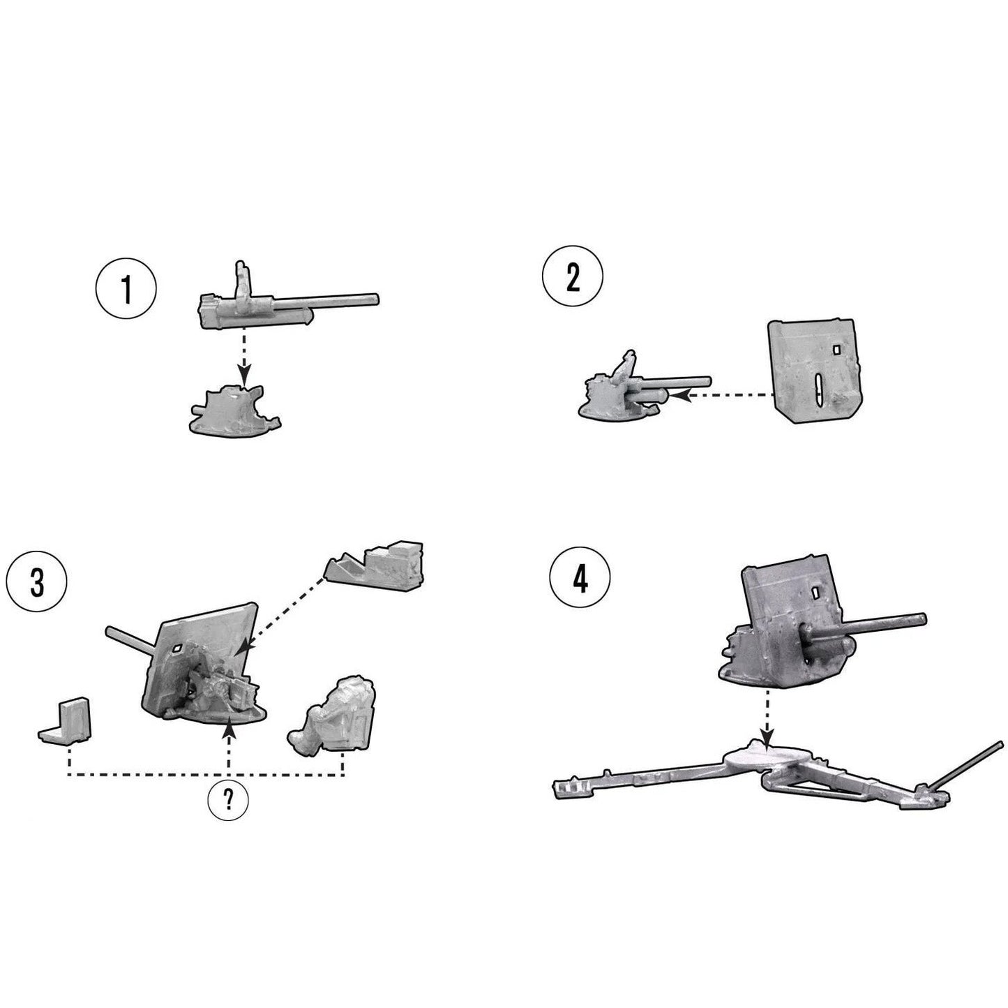Bolt Action: British 8th Army 2 pounder ATG