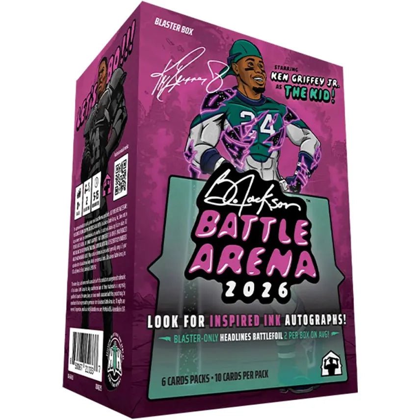 2026 Bo Jackson Battle Arena Griffey Jr Ed - Blaster Boxes - Jnstoys