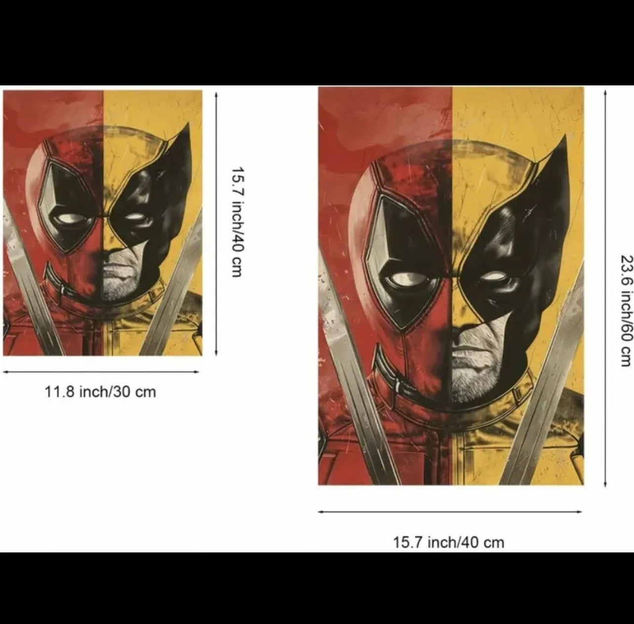 Deadpool & Wolverine
Unframed Canvas/Wall Art