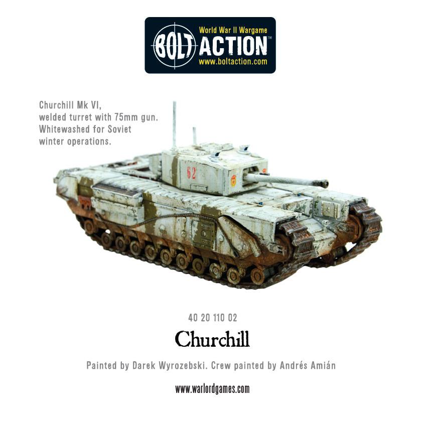 Bolt Action: British Churchill Tank