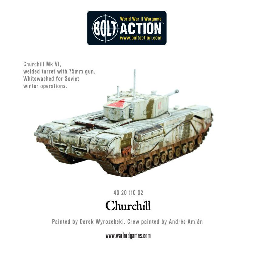Bolt Action: British Churchill Tank