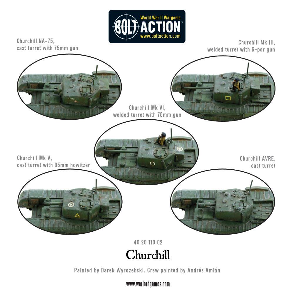 Bolt Action: British Churchill Tank