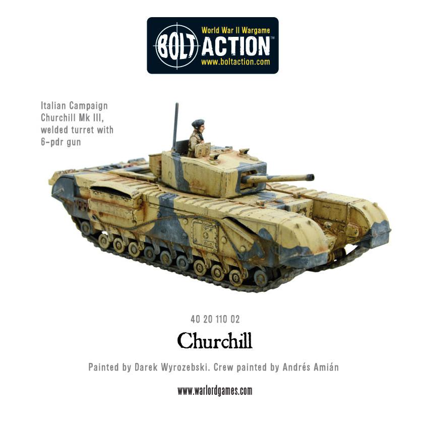 Bolt Action: British Churchill Tank