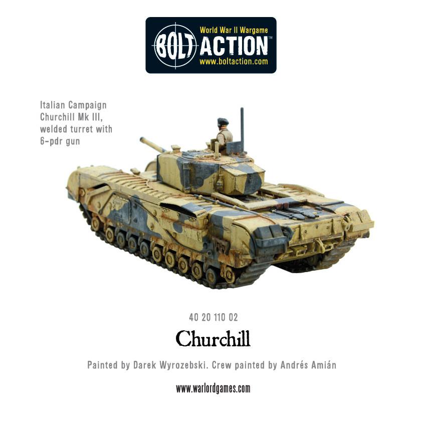 Bolt Action: British Churchill Tank