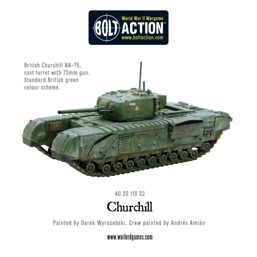 Bolt Action: British Churchill Tank