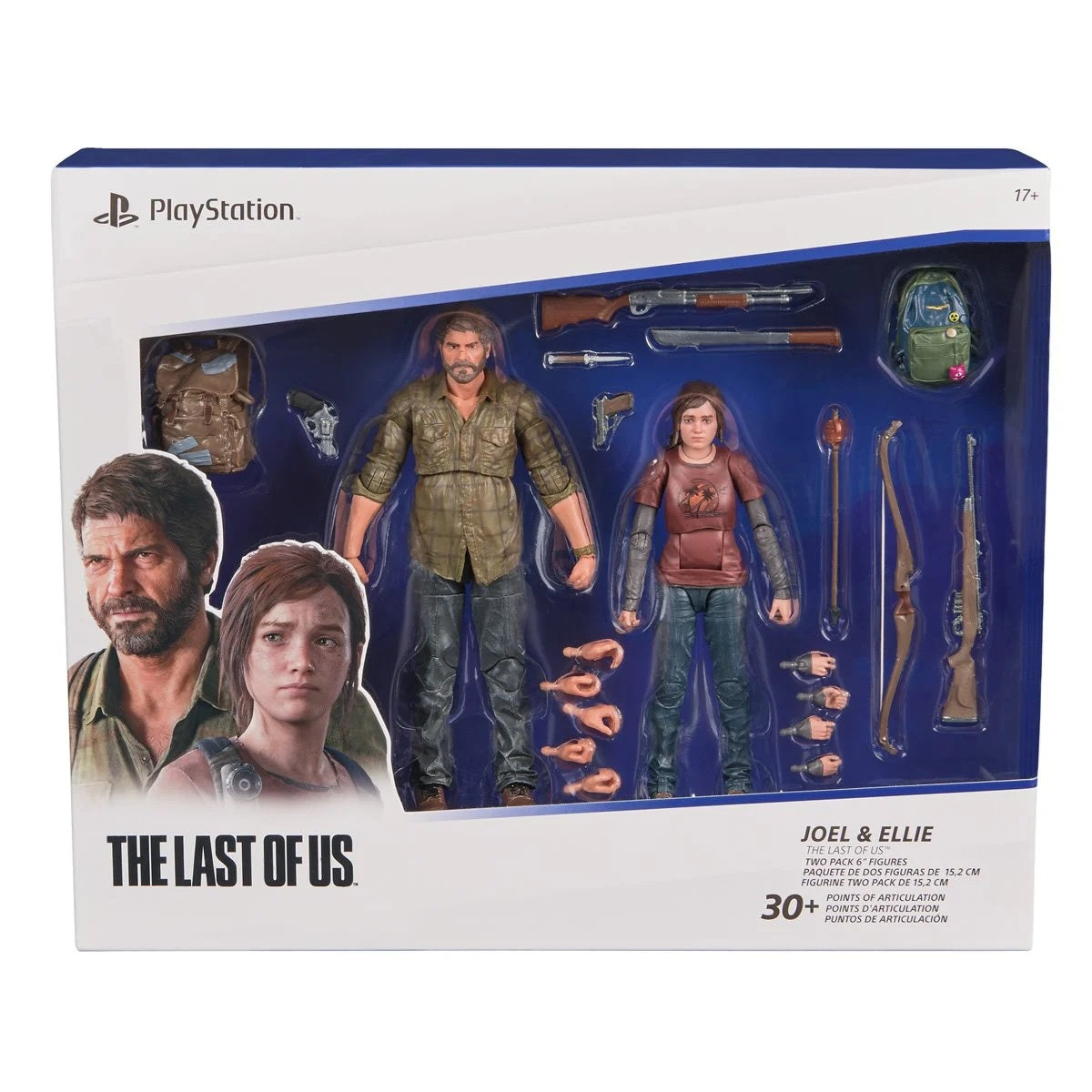 The Last of Us Joel and Ellie 6-Inch Action Figure Set