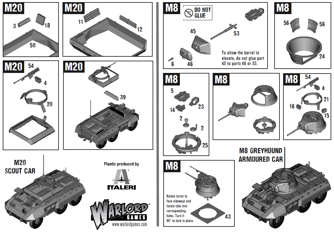 Bolt Action: US M8/M20 Greyhound Scout Car