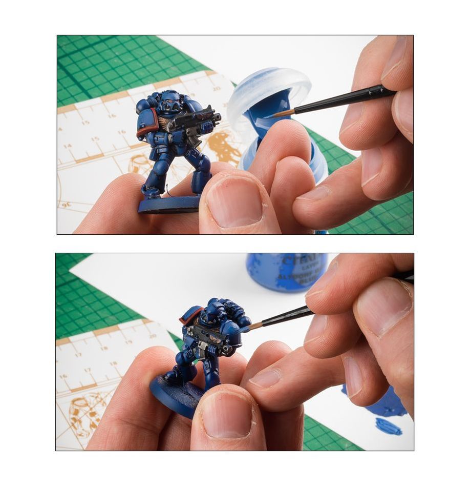 Citadel Paints: Medium Layer Brush (M Layer Brush)