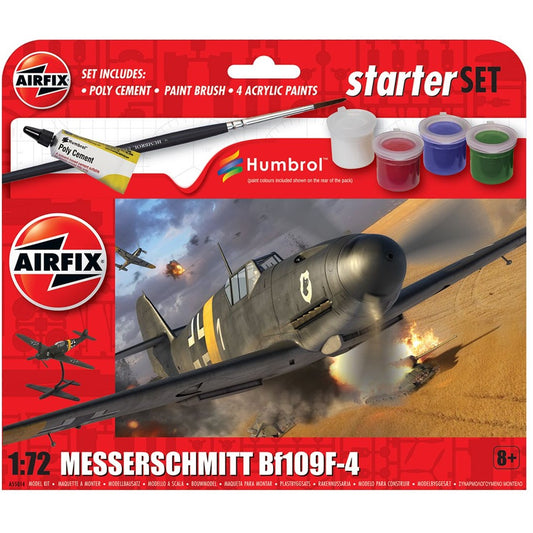 Airfix: Messerschmitt Bf109F-4 Starter Set