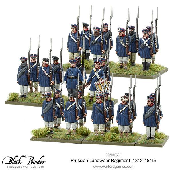 Black Powder - Napoleonic Prussian Landwehr Regiment 1813-1815
