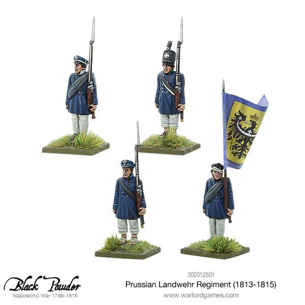 Black Powder - Napoleonic Prussian Landwehr Regiment 1813-1815