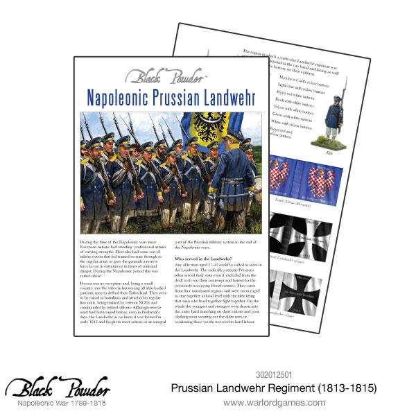 Black Powder - Napoleonic Prussian Landwehr Regiment 1813-1815