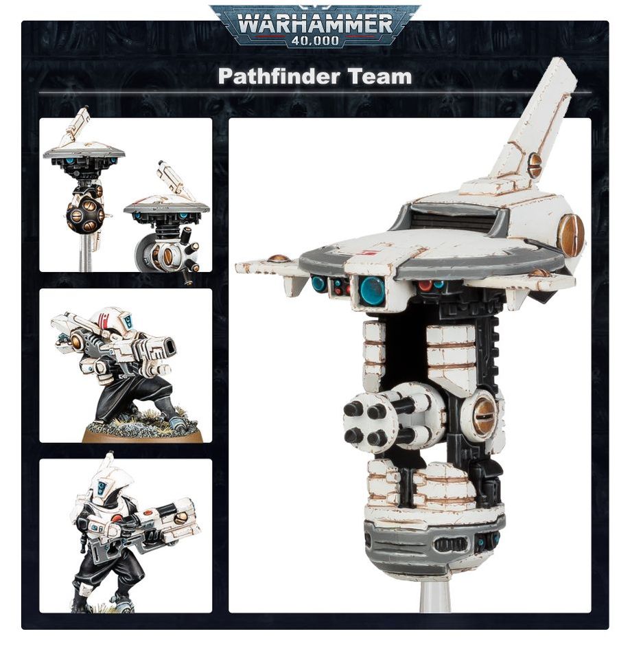 Warhammer: 40K - T'au Empire: Pathfinder Team