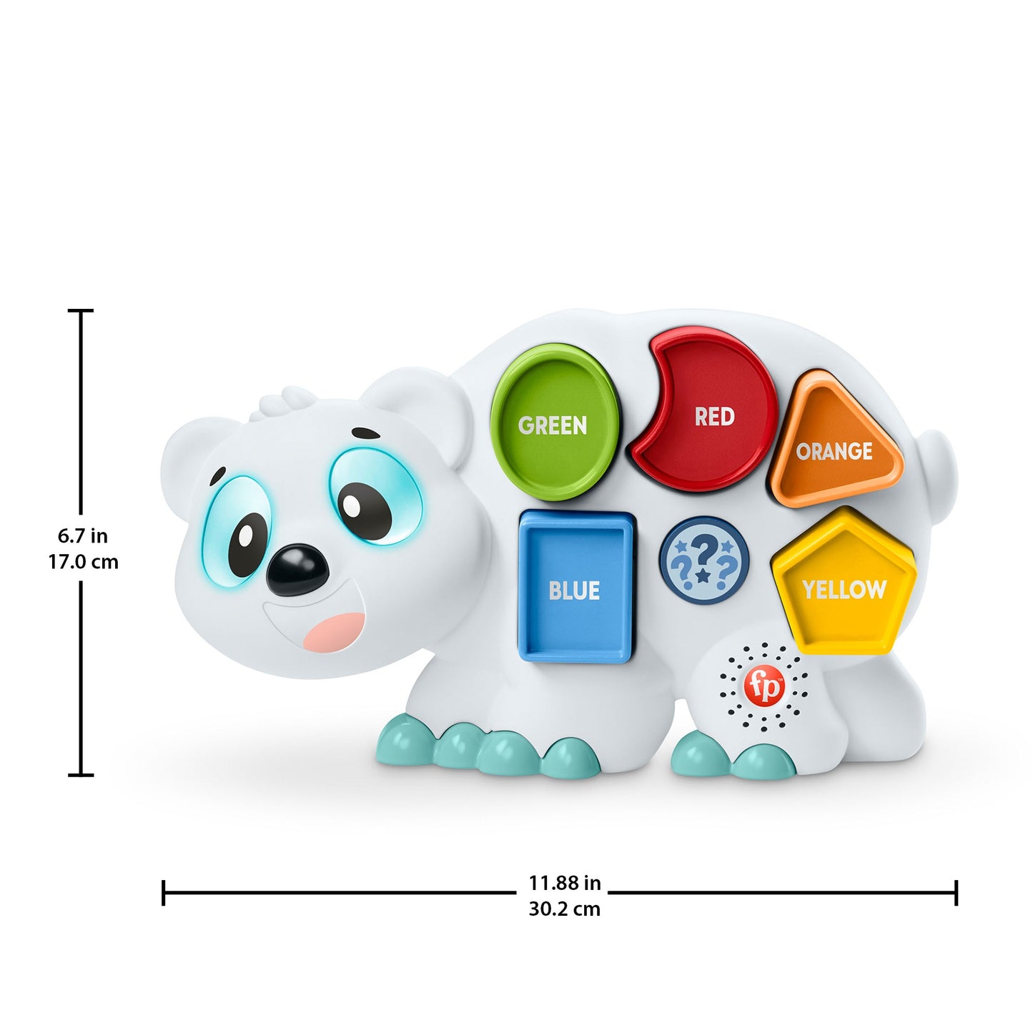Fisher-Price Linkimals Polar Bear Puzzlin' Shapes Playset