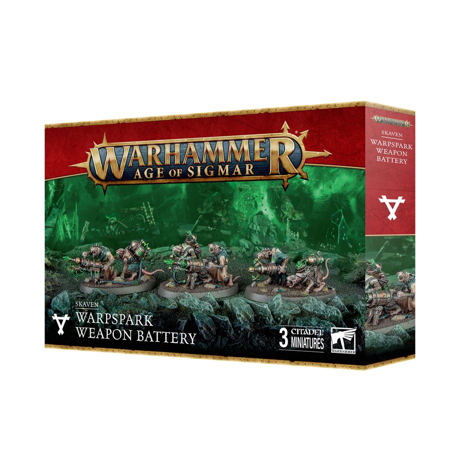 Warhammer: Age of Sigmar Skaven: Warpspark Weapon Batteries