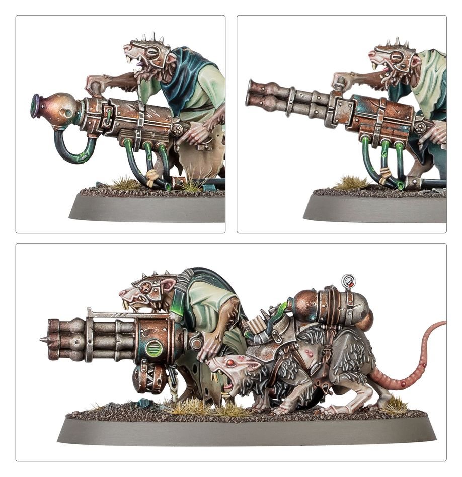 Warhammer: Age of Sigmar Skaven: Warpspark Weapon Batteries - Jnstoys