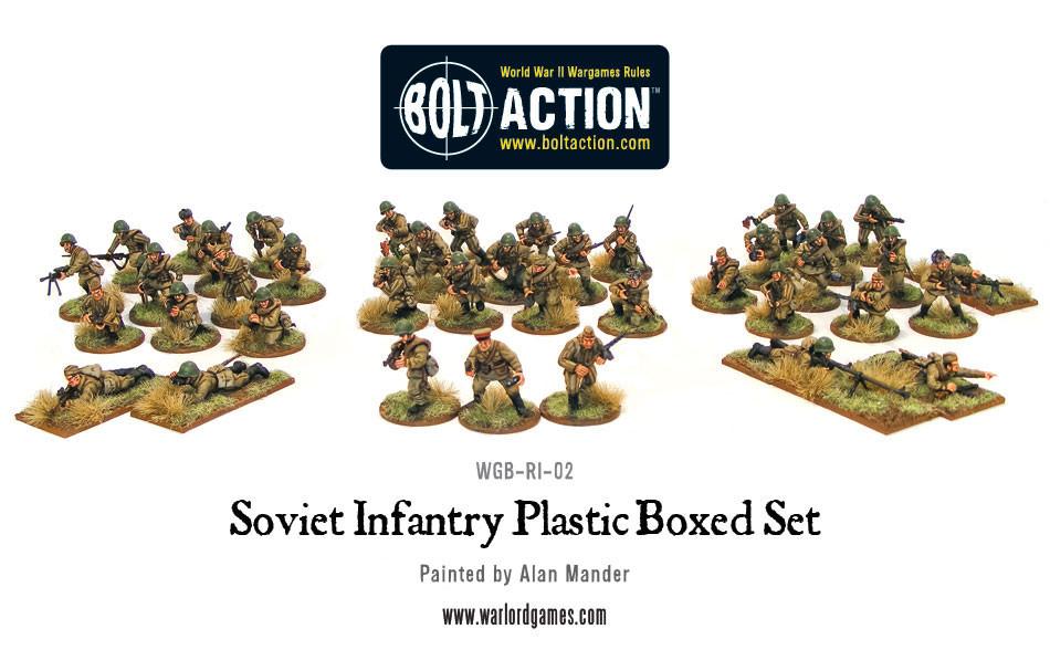 Bolt Action: Soviet Infantry Box Set
