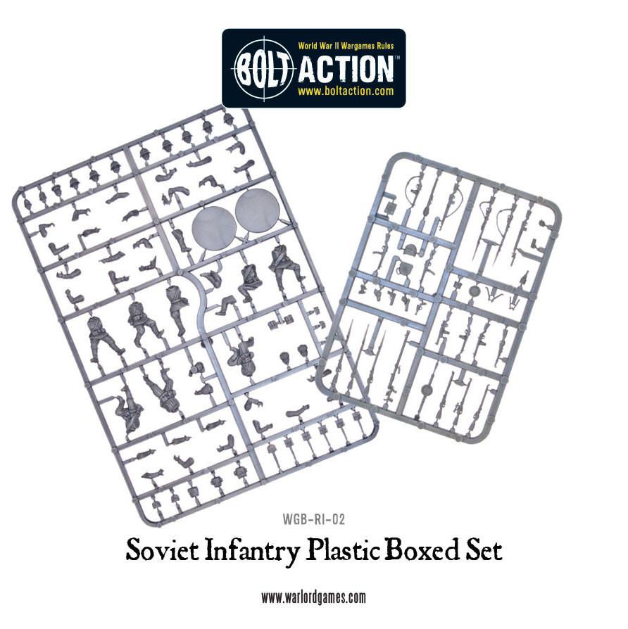 Bolt Action: Soviet Infantry Box Set