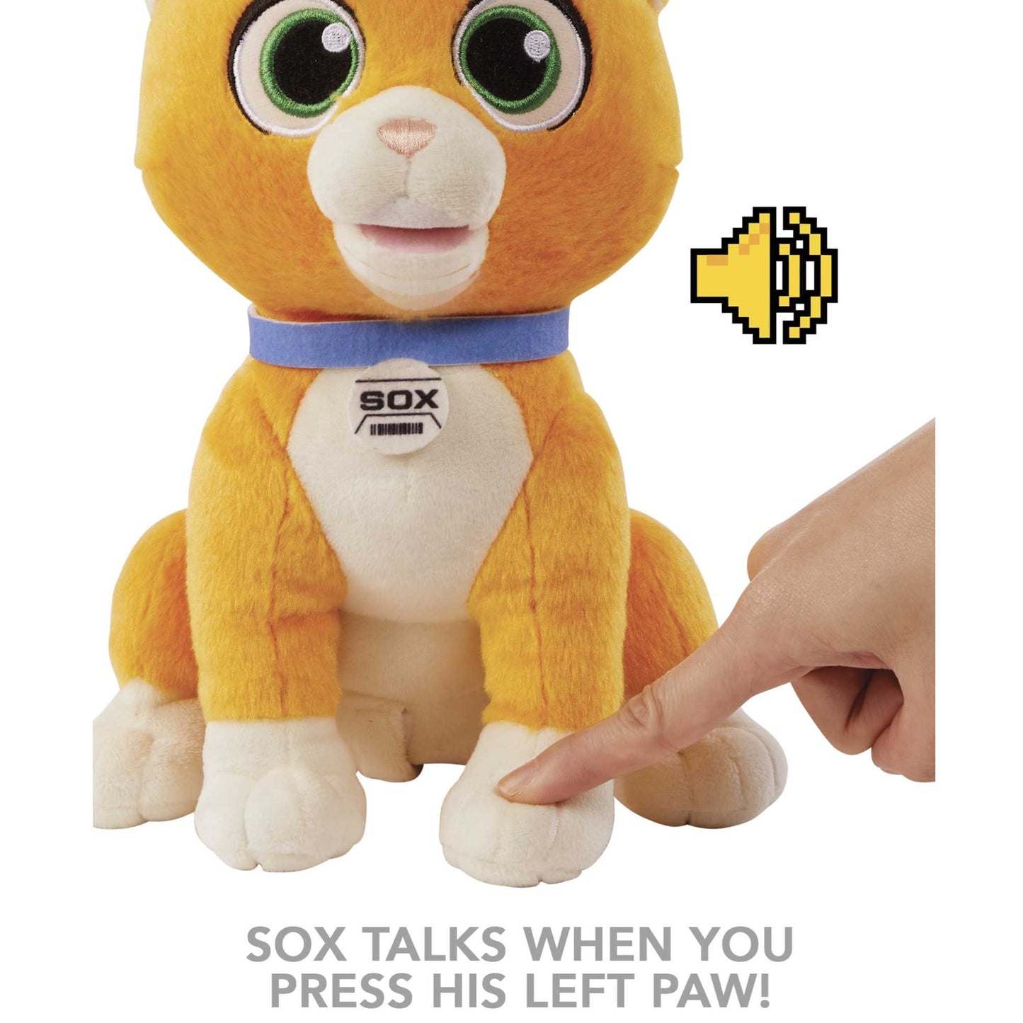 Pixar's Lightyear Robot Cat Sox Plush Toy