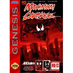 Spiderman Maximum Carnage - Sega Genesis - Jnstoys