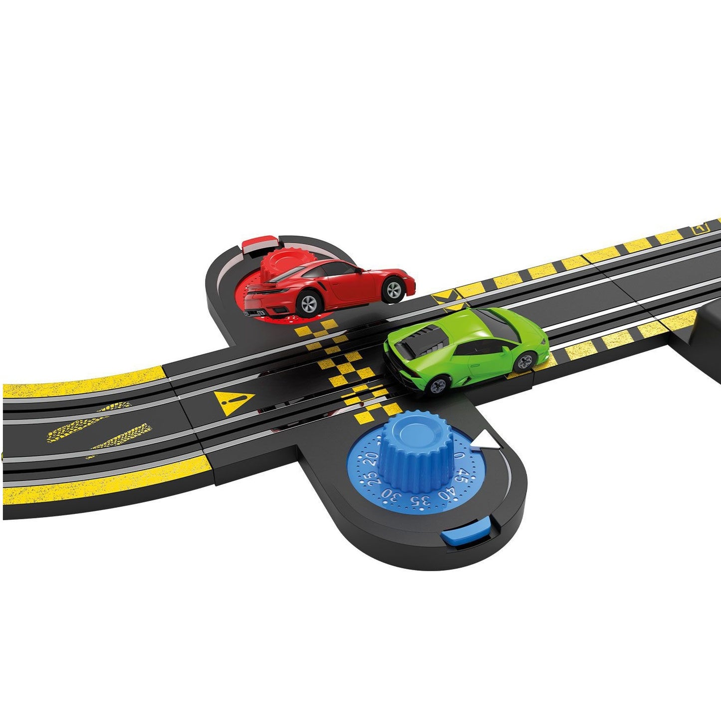 Micro Scalextric: Super Speed Race Set - Lamborghini vs Porsche