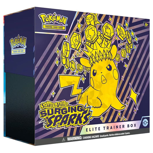 Pokemon TCG: Scarlet and Violet - Surging Sparks Elite Trainer Box